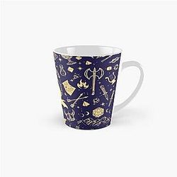 DND RPG pattern: dungeons and dragons, Celestial night sky with stars and constellations Tall Mug