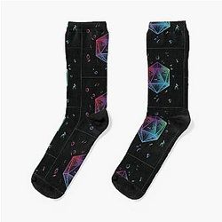 D20 Dungeons and Dice Socks