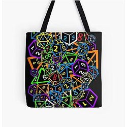 D&D - This is how I roll! All Over Print Tote Bag