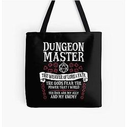 Dungeons Dragons All Over Print Tote Bag