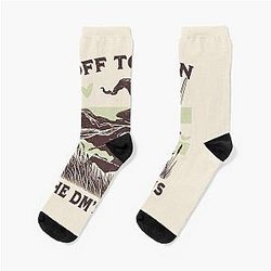 Funny DnD Shirt Off to Ruin the DM's Plans Socks
