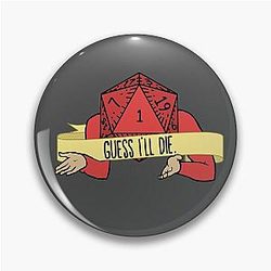 Dungeons and Dice Pin