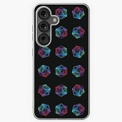 D20 Dungeons and Dragons Dice Case for Samsung Galaxy Soft