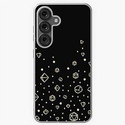 Dungeons Dragons Dice Pattern Samsung Galaxy Soft Case