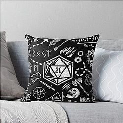 DND Worry funny Throw Pillow