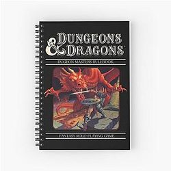 Dungeons and Dragons 1974 Spiral Notebook
