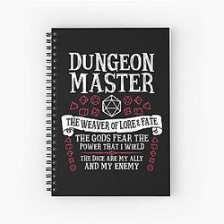 Dungeons Dragons Notebook