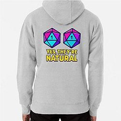 DnD Design Natural Pullover Hoodie