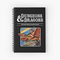 Dungeons Dragons Master Rules Spiral Notebook