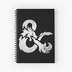 Dungeons Dragons Spiral Notebook