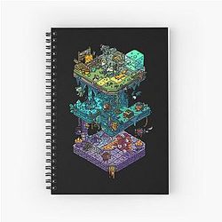 Dungeons and Dragons Spiral Notebook