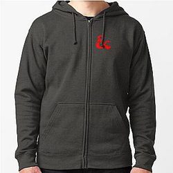 Dungeons Dragons Logo Zipped Hoodie