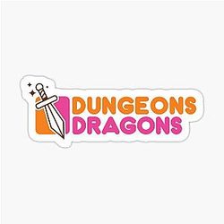 Dungeons and Nerd Coffee Sticker
