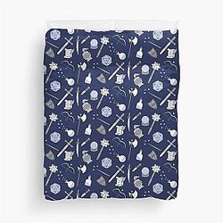 Dungeons and Dragons Fantasy Items for D&D or Tabletop RPG fans Duvet Cover
