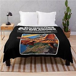 Dungeons and Dragons Master Rules Throw Blanket