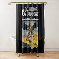 Dungeons Dragons Shower Curtain