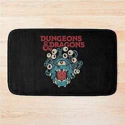 The Dungeons Dragons Retro Wave Bath Mat