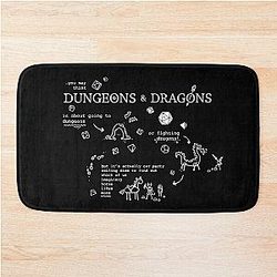 D&D Fundamentals - What Dungeons and Dragons Is About Bath Mat