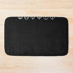 Dungeons and dice Bath Mat