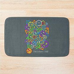 Dungeons and Dragons Bath Mat