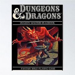 Dungeons Dragons 1974 Poster