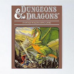 Dungeons and Dragons Companion Set rules artwork Poster