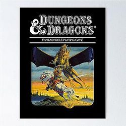 Dungeons and Dragons Expert Set artwork Poster