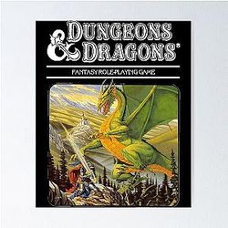 Dungeons and Dragons Companion Set rules artwork Classic Poster was not changed. I removed the weird characters to produce the title mentioned above.
