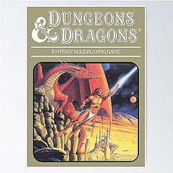 Dungeons and Dragons Immortal Set Rules Poster