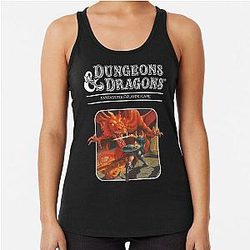 Dungeons and Dragons Base set artwork Racerback Tank Top