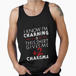 Charismatic Unisex T Shirt- Dungeons and Dragons Tank Top