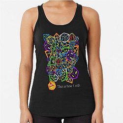 D&D - This is how I roll Tank Top