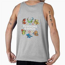 Dungeons and Dinosaurs - Cute Dinosaurs Top