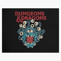 The Dungeons Dragons Retro Wave Jigsaw Puzzle