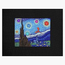Dungeons and Dragons Puzzle Game Starry Night Tshirt