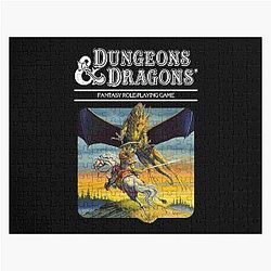 Dungeons & Dragons expert Set artwork Classic Jigsaw Puzzle