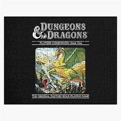 Vintage Dungeons & Dragons Drive-Ins & Dives Jigsaw Puzzle
