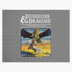 Dungeons & Dragons Expert Set artwork Jigsaw Puzzle
