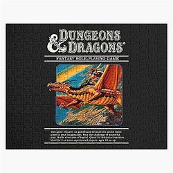 Dungeons and Dragons Retro cover Jigsaw Puzzle