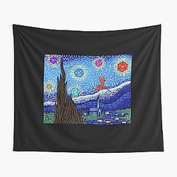 Dungeons & Dragons Van Gogh Starry Night T-shirt