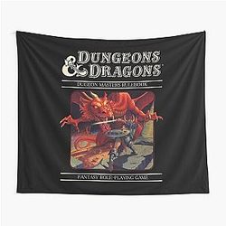 Dungeons Dragons 1974 Tapestry