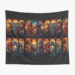 In the Realm of Dragons Tapestry
