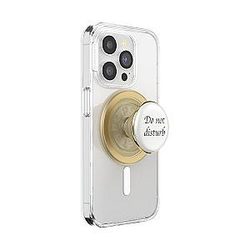 Phone Grip for MagSafe with Kickstand Magnetic Stand Swappable Top Secure Hold for iPhone MagSafe Cases Phone Tablet Grip