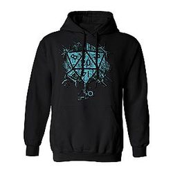 Graphic Shirt DND Novelty Men's Hoodie Hooded Sweatshirt