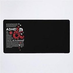 ADHD - Roll for concentration - D&D (for) Desk Mat