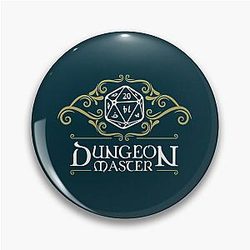 DnD Dungeon Master Pin