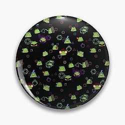 D&D Frog Pin