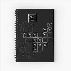 Chemistry of Roleplay 
Spiral Notebook
DnD Science of D20