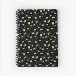 D&D Frogs Spiral Notebook