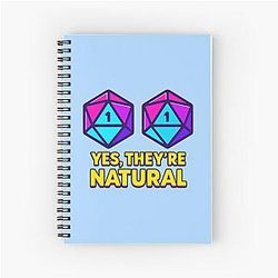 DnD Design Natural Spiral Notebook